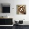 Stupell Industries Cat with Fashionable Turban Canvas, design by Jim Baldwin